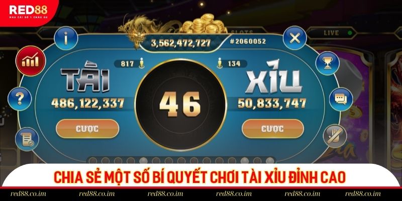 Chia sẻ một số bí quyết chơi Tài xỉu đỉnh cao từ cao thủ